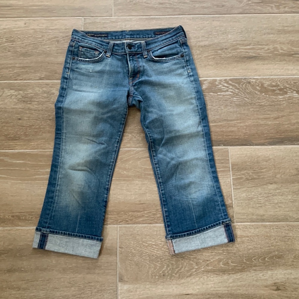 Citizens Of Humanity low waist cropped size 28